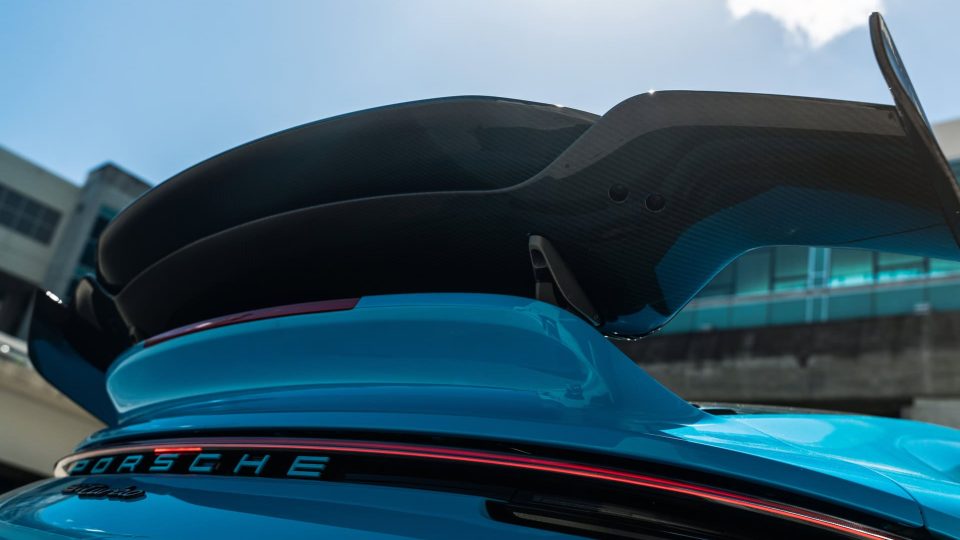 MANSORY 992 Turbo | Riviera Blue | on HRE 527 FMR | Satin White Gold