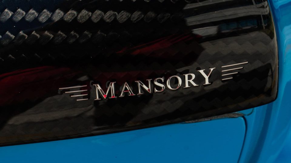 MANSORY 992 Turbo | Riviera Blue | on HRE 527 FMR | Satin White Gold