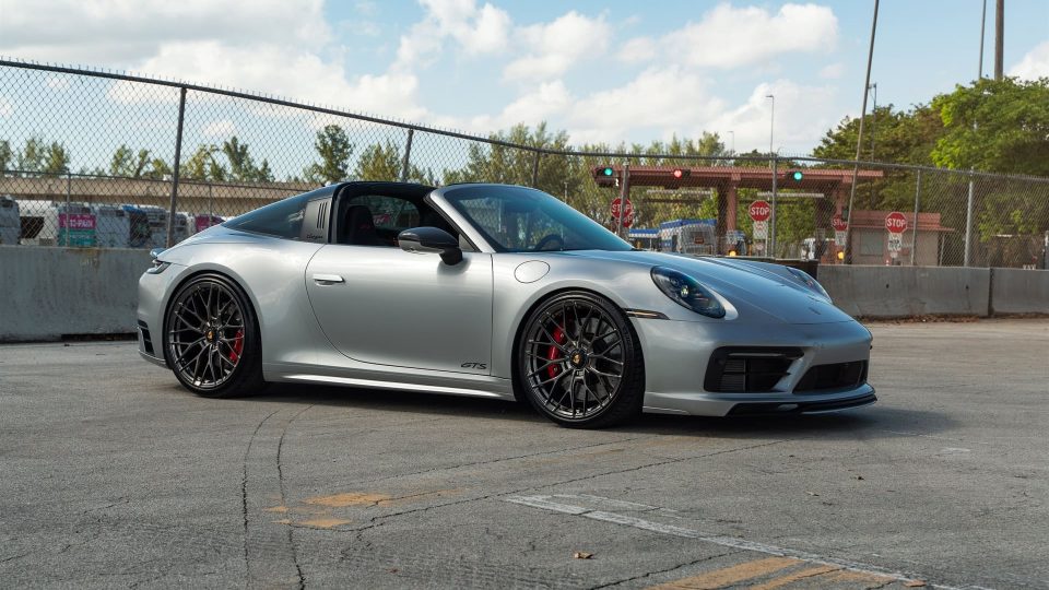 Porsche 992 Targa on ANRKY AN10 Wheels