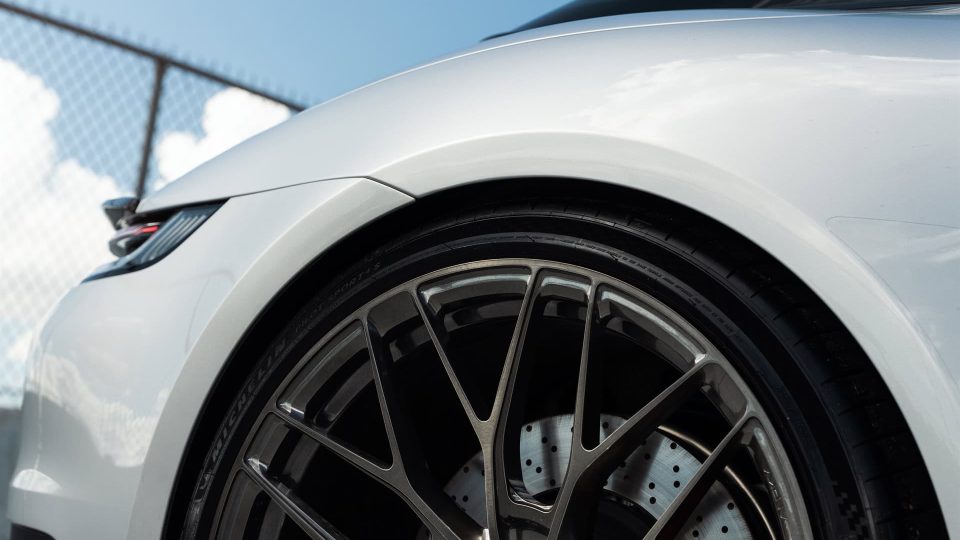 Porsche 992 Targa on ANRKY AN10 Wheels