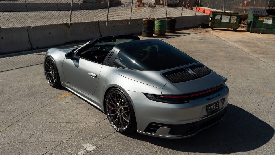 Porsche 992 Targa on ANRKY AN10 Wheels