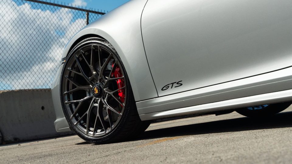 Porsche 992 Targa on ANRKY AN10 Wheels