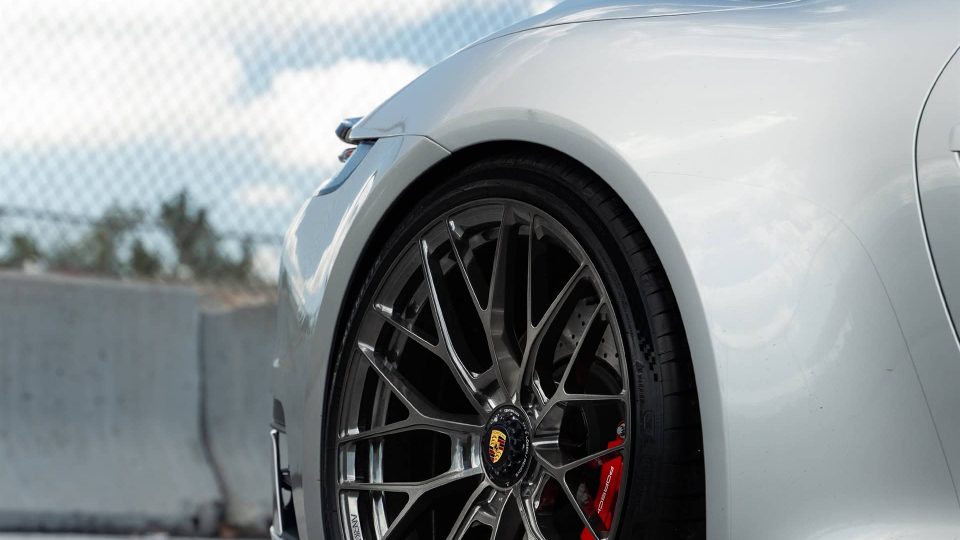 Porsche 992 Targa on ANRKY AN10 Wheels