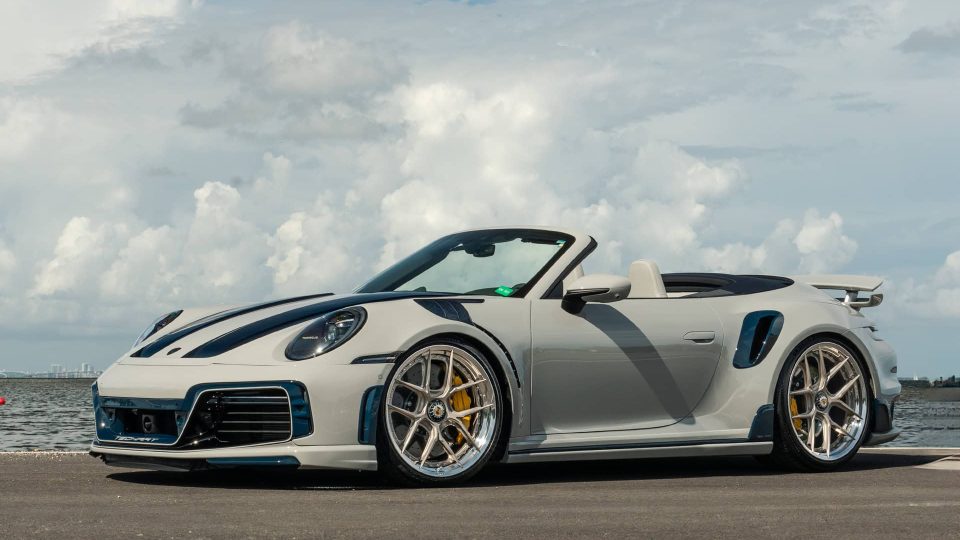 TECHART 992 Turbo S | Chalk | on HRE S101SC | Satin White Gold