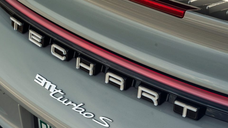 TECHART 992 Turbo S | Chalk | on HRE S101SC | Satin White Gold