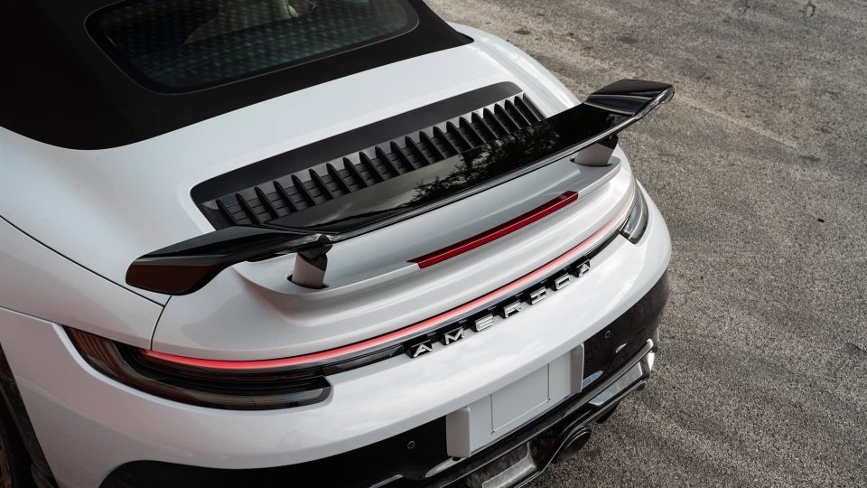 TECHART 992 Turbo S | GT-Street R America 1 of 10 | on ANRKY AN20 + AN20 Aerosport TECHART Wheels | Carrera White/ Satin Brushed Bronze