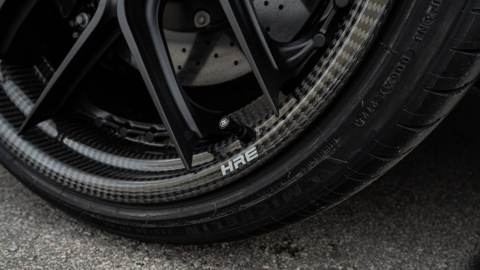 Porsche 992 Turbo S | Ice Gray Metallic | on HRE HX101 | Satin Black