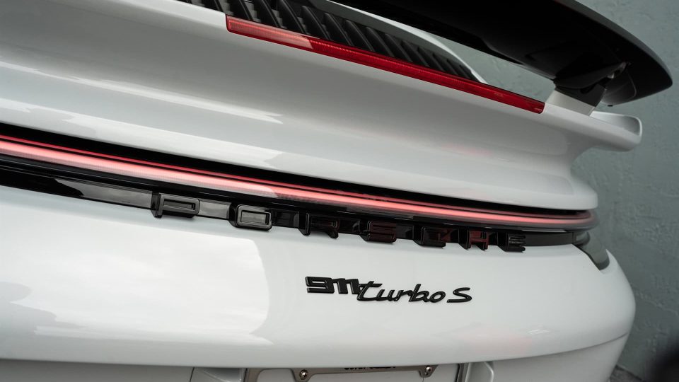 Porsche 992 Turbo S | Ice Gray Metallic | on HRE HX101 | Satin Black