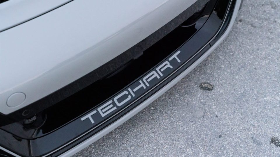TECHART 992 Turbo S | Chalk | on HRE S104SC | Brushed Clear/ Gloss Black Window