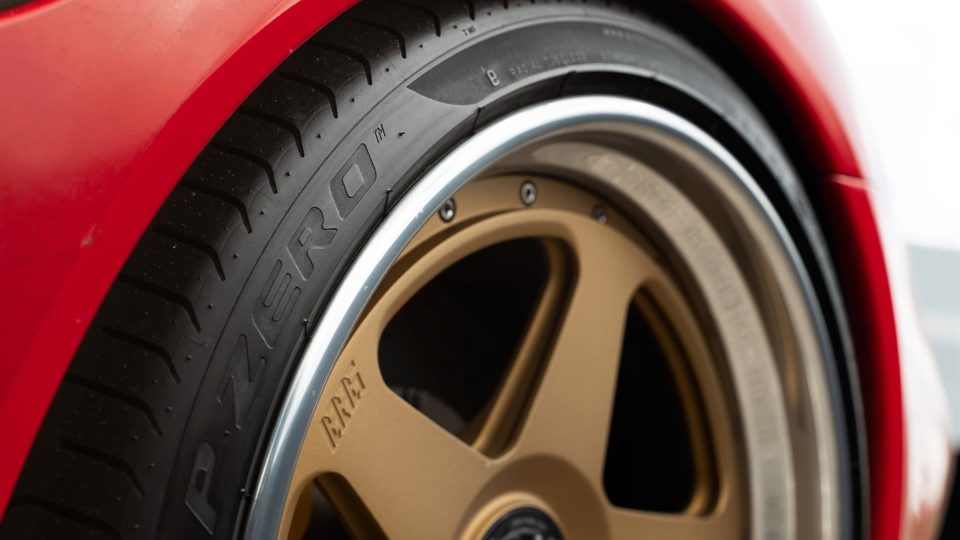 Porsche 997 Turbo S | Guards Red | on 1886 S005 Wheels | Satin Gold