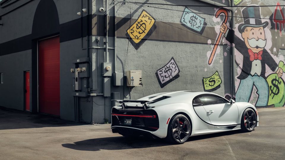 Bugatti Chiron | on ANRKY XR-105 | Mirror Polished Smoke