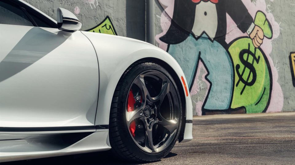 Bugatti Chiron | on ANRKY XR-105 | Mirror Polished Smoke