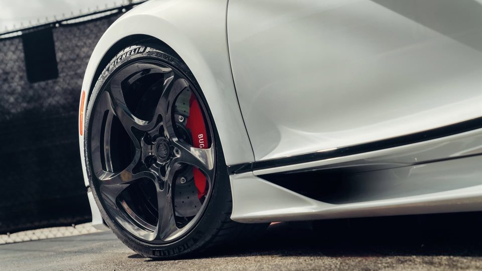 Bugatti Chiron | on ANRKY XR-105 | Mirror Polished Smoke