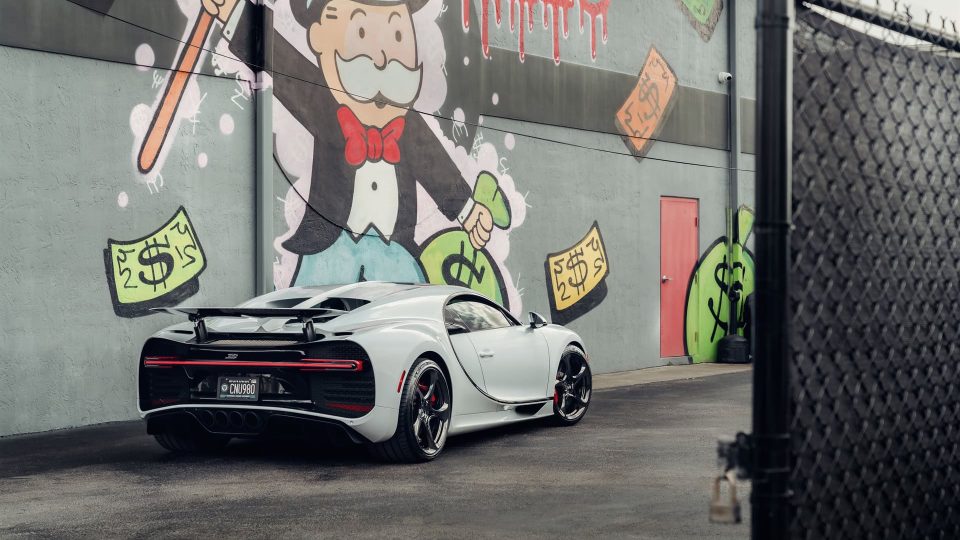 Bugatti Chiron | on ANRKY XR-105 | Mirror Polished Smoke