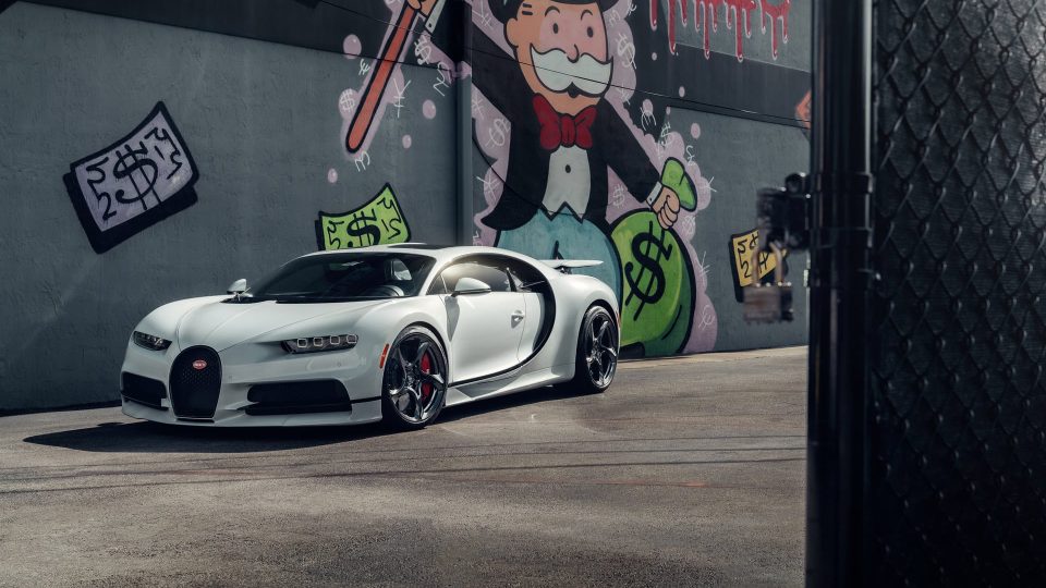 Bugatti Chiron | on ANRKY XR-105 | Mirror Polished Smoke