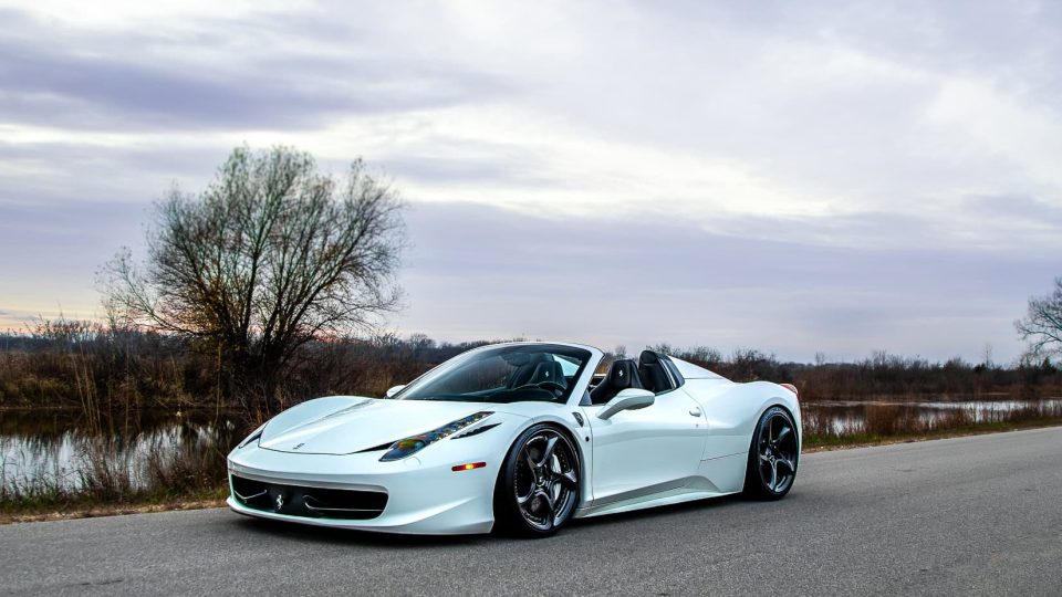Ferrari 458 Spyder on ANRKY XR-205