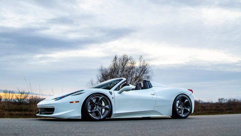 Ferrari 458 Spyder on ANRKY XR-205
