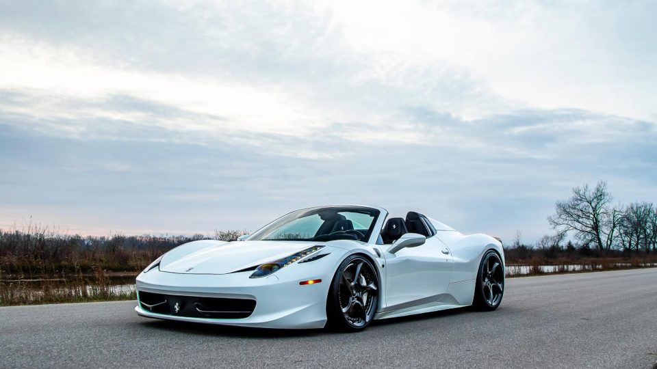 Ferrari 458 Spyder on ANRKY XR-205