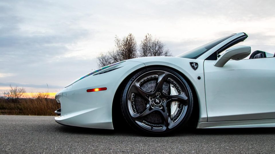 Ferrari 458 Spyder on ANRKY XR-205