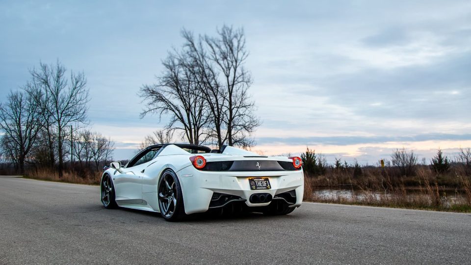 Ferrari 458 Spyder on ANRKY XR-205