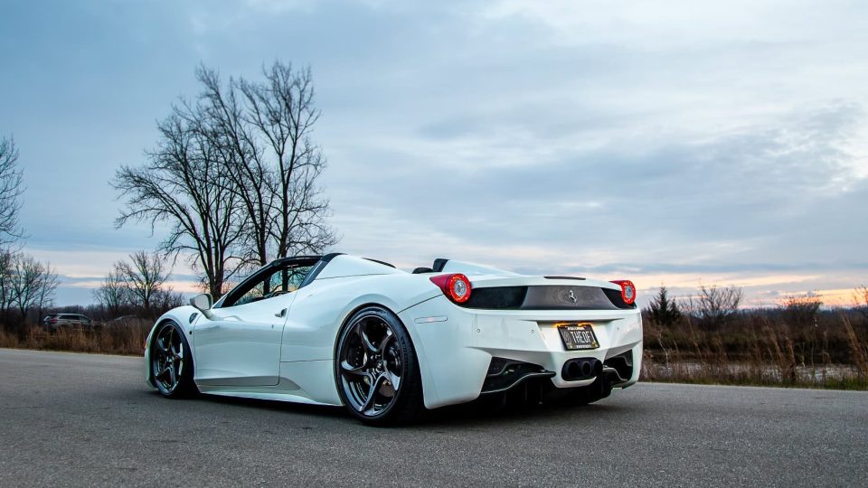 Ferrari 458 Spyder on ANRKY XR-205