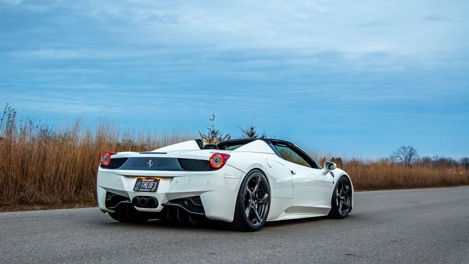 Ferrari 458 Spyder on ANRKY XR-205