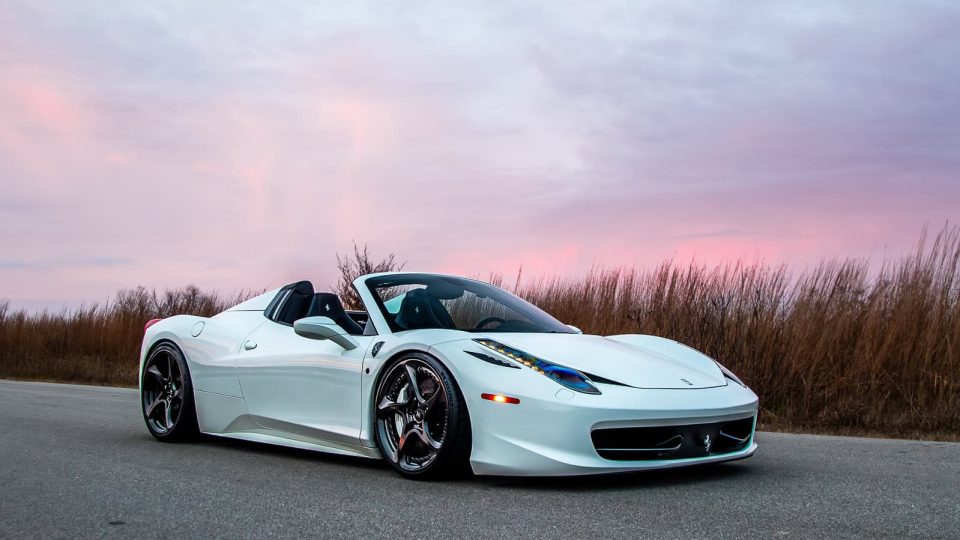 Ferrari 458 Spyder on ANRKY XR-205