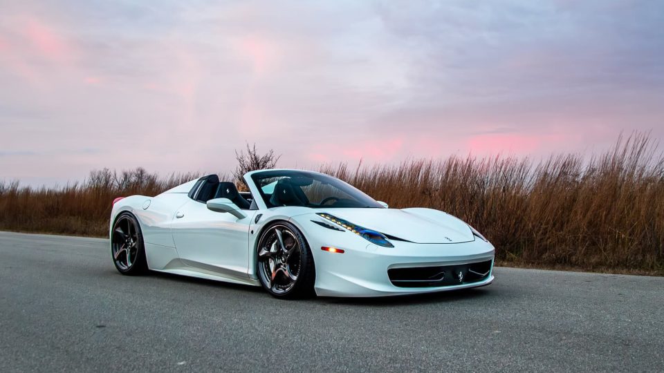 Ferrari 458 Spyder on ANRKY XR-205