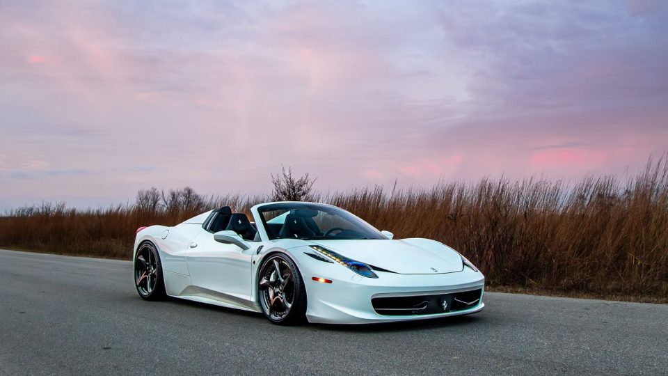 Ferrari 458 Spyder on ANRKY XR-205