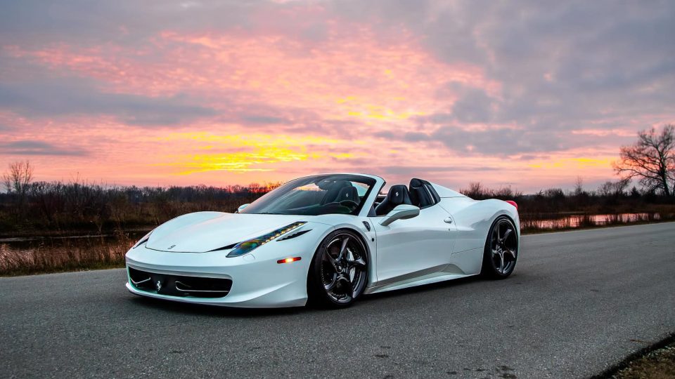 Ferrari 458 Spyder on ANRKY XR-205