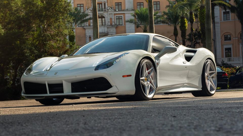 Ferrari 488 GTB | Bianco Fuji | on ANRKY S1-X3 | Brushed Clear