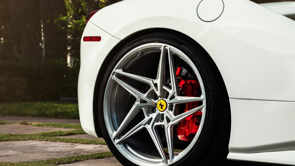 Ferrari 488 GTB | Bianco Fuji | on ANRKY S1-X3 | Brushed Clear