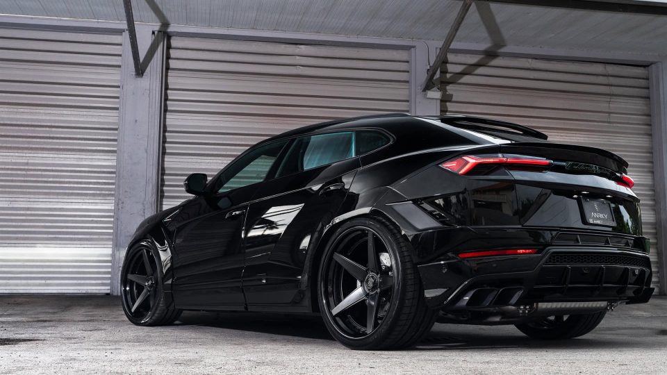 Lamborghini Urus S | Nero Aldebaran | ANRKY RS5.3 | Satin Black | Novitec Essteso Widebody Kit