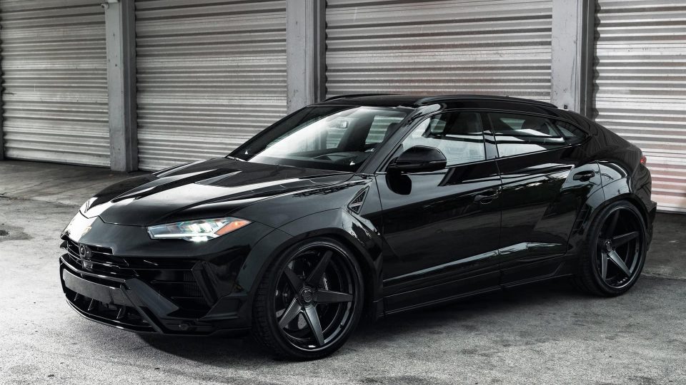 Lamborghini Urus S | Nero Aldebaran | ANRKY RS5.3 | Satin Black | Novitec Essteso Widebody Kit