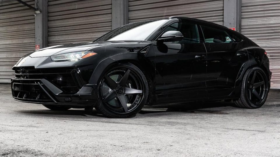 Lamborghini Urus S | Nero Aldebaran | ANRKY RS5.3 | Satin Black | Novitec Essteso Widebody Kit