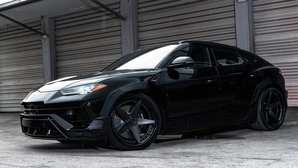 Lamborghini Urus S | Nero Aldebaran | ANRKY RS5.3 | Satin Black | Novitec Essteso Widebody Kit