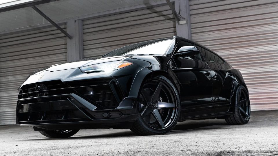 Lamborghini Urus S | Nero Aldebaran | ANRKY RS5.3 | Satin Black | Novitec Essteso Widebody Kit