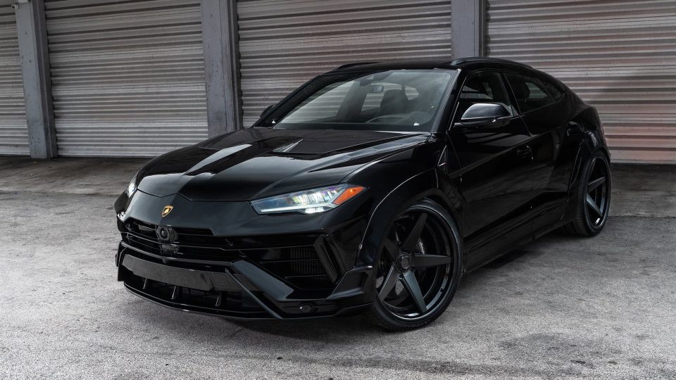 Lamborghini Urus S | Nero Aldebaran | ANRKY RS5.3 | Satin Black | Novitec Essteso Widebody Kit