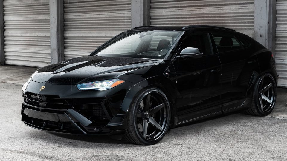 Lamborghini Urus S | Nero Aldebaran | ANRKY RS5.3 | Satin Black | Novitec Essteso Widebody Kit