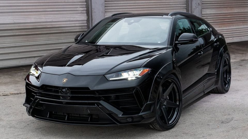 Lamborghini Urus S | Nero Aldebaran | ANRKY RS5.3 | Satin Black | Novitec Essteso Widebody Kit