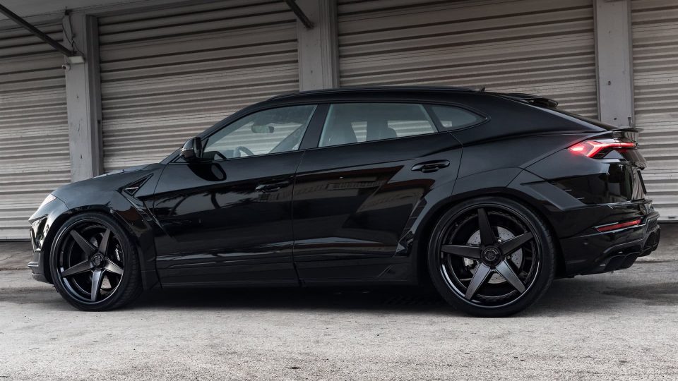 Lamborghini Urus S | Nero Aldebaran | ANRKY RS5.3 | Satin Black | Novitec Essteso Widebody Kit