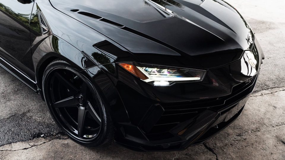 Lamborghini Urus S | Nero Aldebaran | ANRKY RS5.3 | Satin Black | Novitec Essteso Widebody Kit