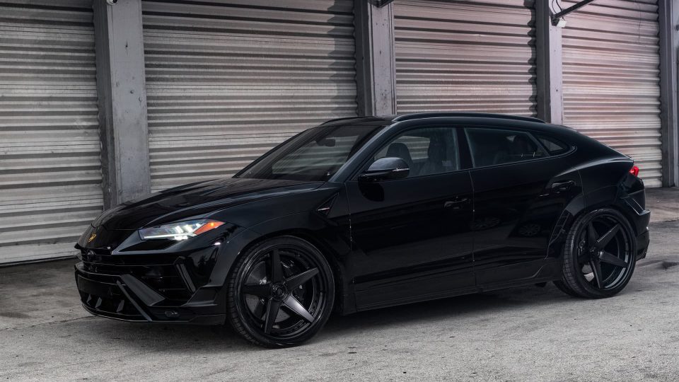 Lamborghini Urus S | Nero Aldebaran | ANRKY RS5.3 | Satin Black | Novitec Essteso Widebody Kit