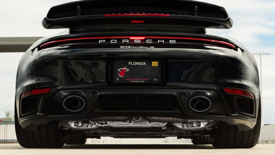Porsche 992 Turbo S | Black | on ANRKY JDX-314 | Satin Mirror Polished Champagne