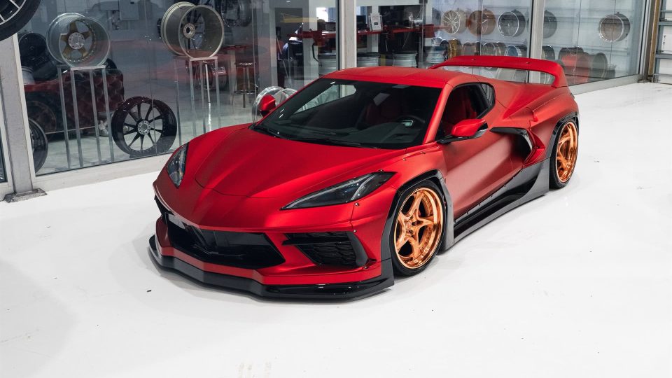 Chevrolet Corvette on XR-305 from ANRKY Wheels