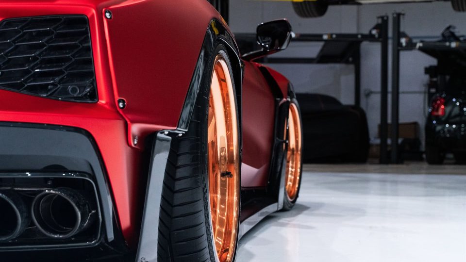 Chevrolet Corvette on XR-305 from ANRKY Wheels