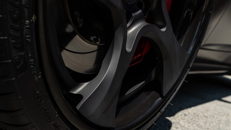 Aston Martin | Satin Jet Black | on ANRKY XR-305 | Satin Mirror Polished Smoke
