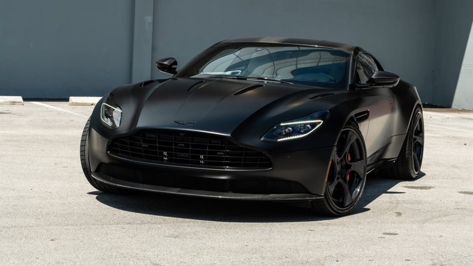 Aston Martin | Satin Jet Black | on ANRKY XR-305 | Satin Mirror Polished Smoke