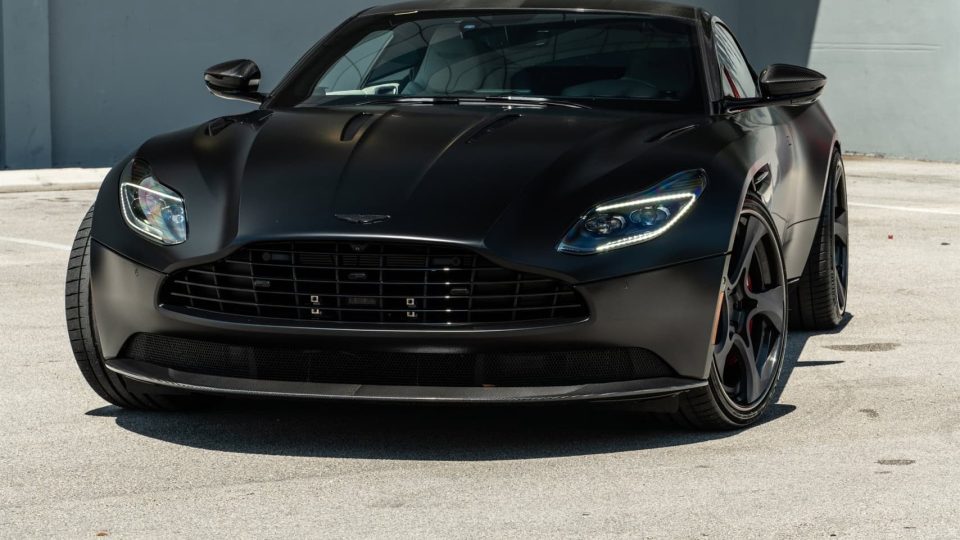 Aston Martin | Satin Jet Black | on ANRKY XR-305 | Satin Mirror Polished Smoke