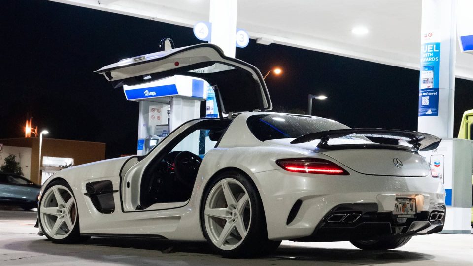 Mercedes Benz SLS Black Series | Mystic White | on ANRKY RS5.1 | Mystic White